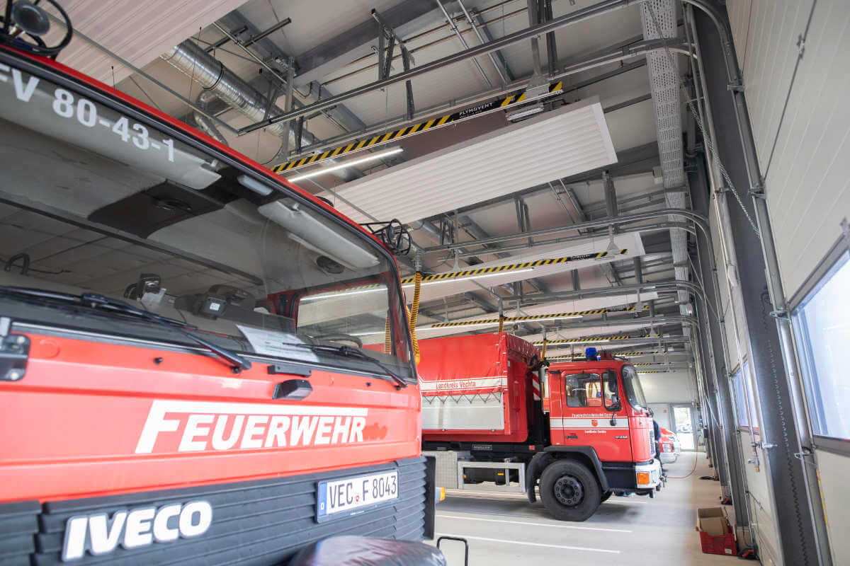 FRENGER Deckenstrahlplatten (Feuerwehr Vechta)